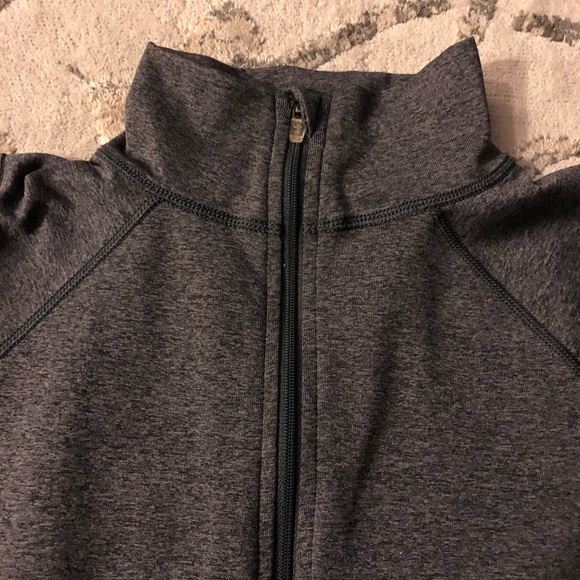 Gray Reebok Small Running Track Jacket - Picture 2 of 4